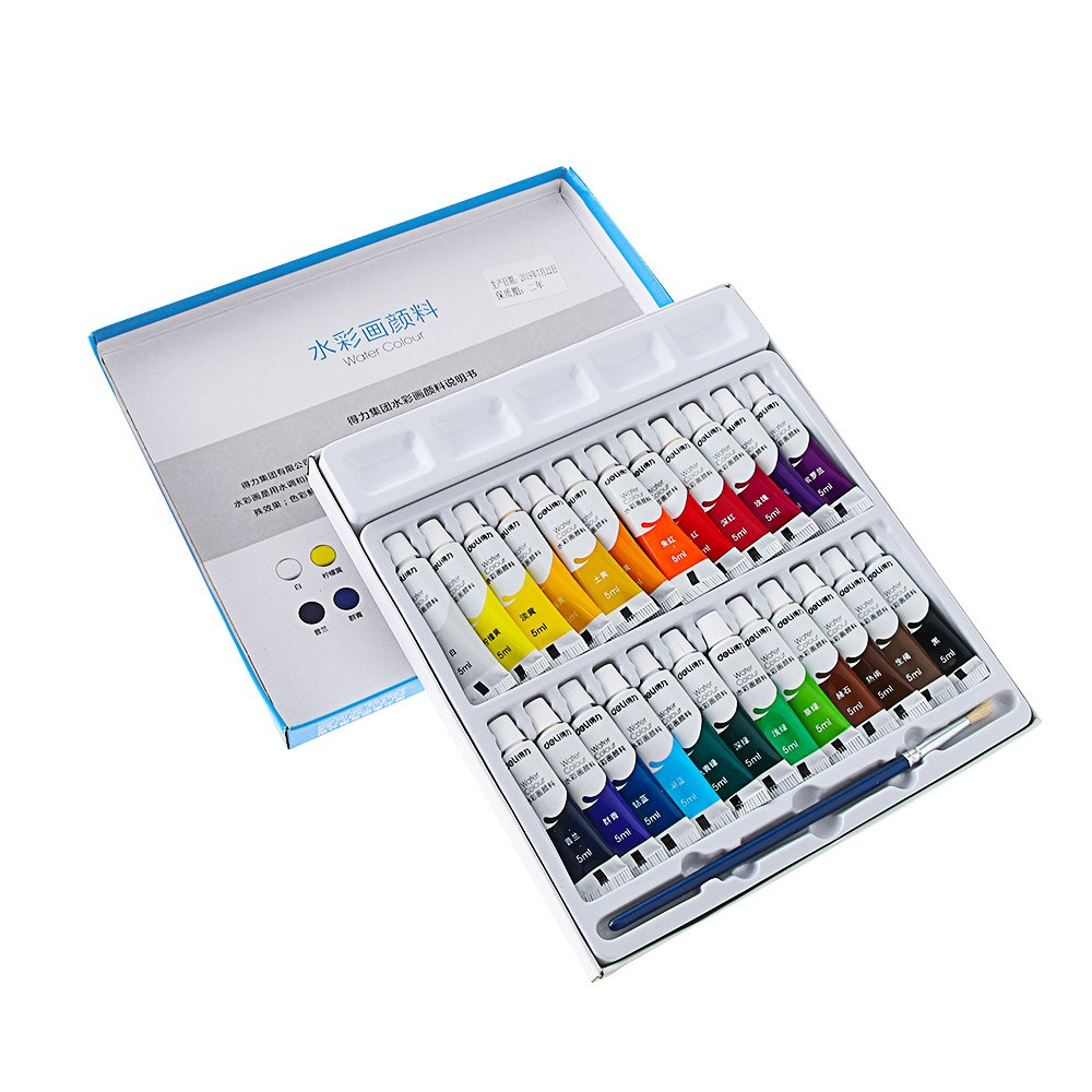 12/18/24 Colors Acrylic Draw Pigment Artist Set of Aquarelle Paint Tubes Graffiti Painting Artist Supplies 5ml