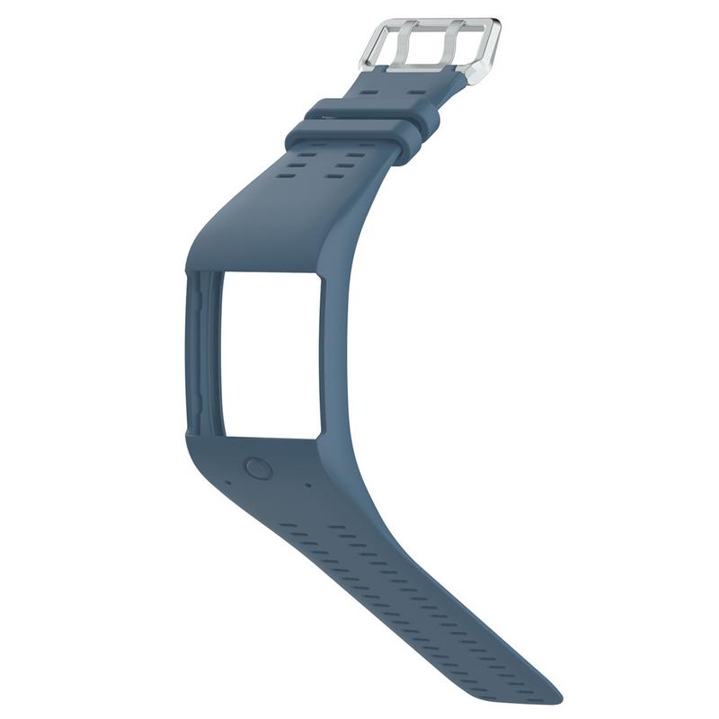 Comfortabele Siliconen Vervanging Horlogeband Wrist Strap voor Polar M600 Smart Horloge Polsbandje Strap Classic Roestvrij Stalen Gesp