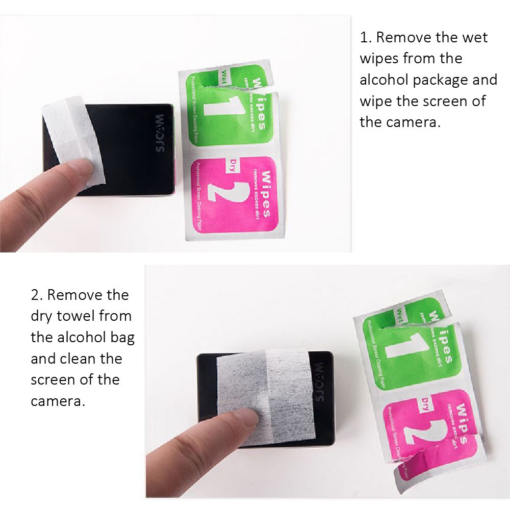 SJ8 Series Ultra HD Screen Protector Tempered Glass Protective Film Accessories For SJCAM SJ8 KRYPTON Sport Action Camera