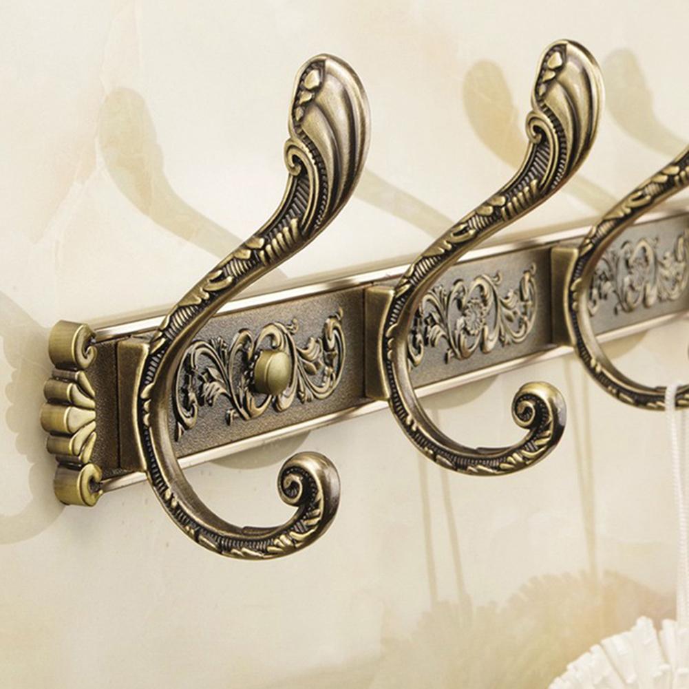 Colgador de pared con gancho para colgar bata de baño perchero abrigo ropa decorativo