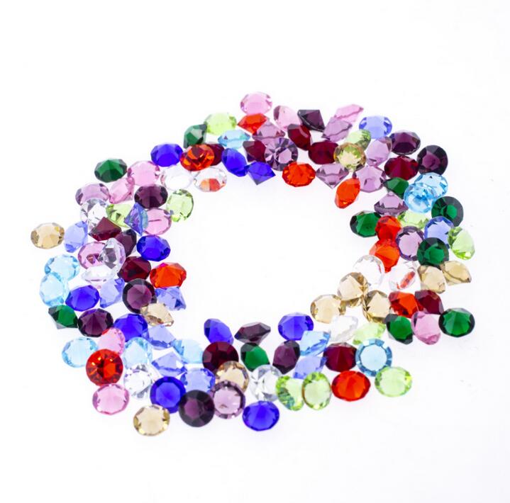 (120 Pcs/lot ) Crystal 3mm Floating Charms 12 Months Birthstones Floating Charms fit Floating Glass Lockets