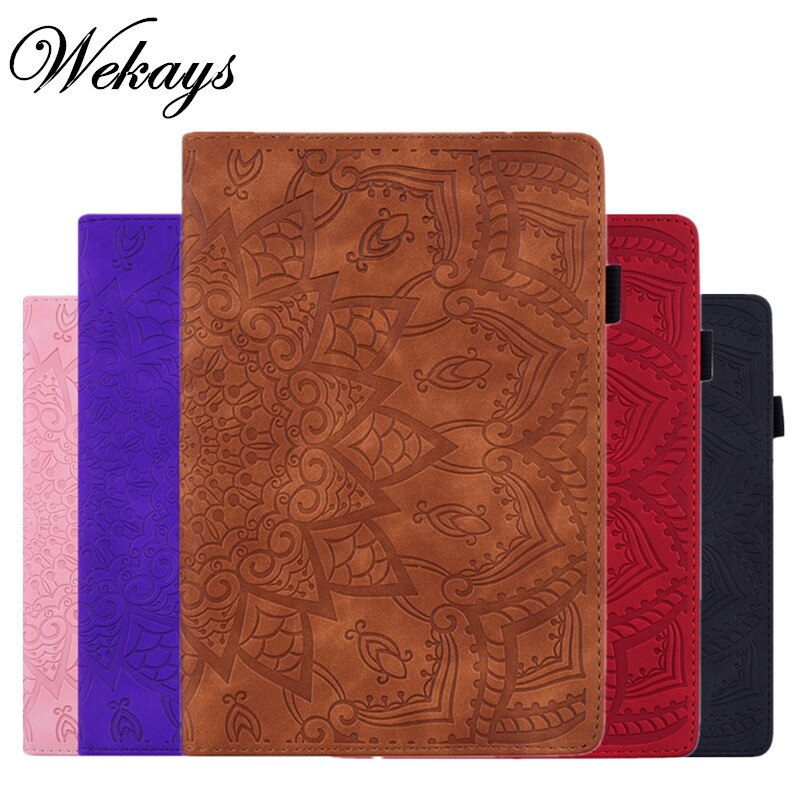 Cover For Huawei Mediapad M6 10.8 inch SCM-W09 SCM-AL09 SCM-AL00 Classic Flower Leather Case For Huawei M6 Pro 10.8" Cover Cases