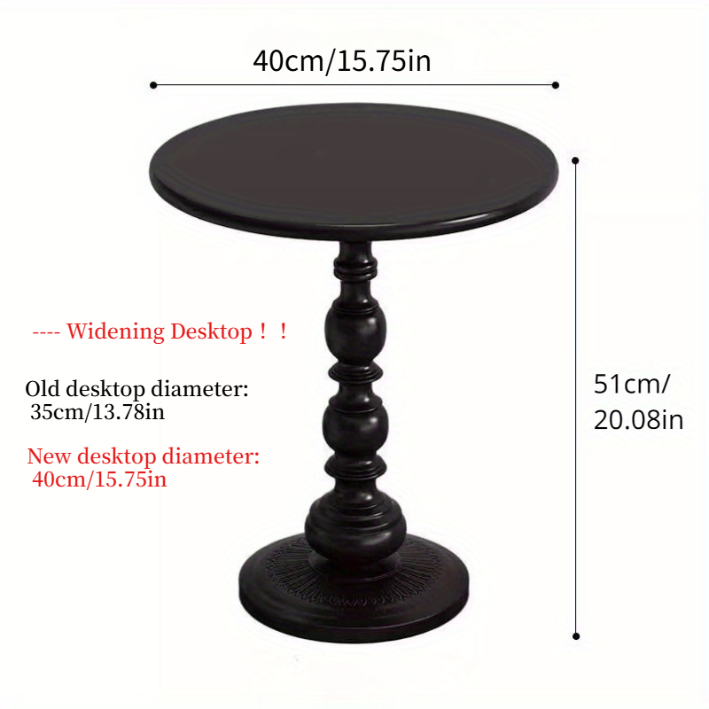 Ronde Kastanjehouten Salontafel - Salontafel Winkel