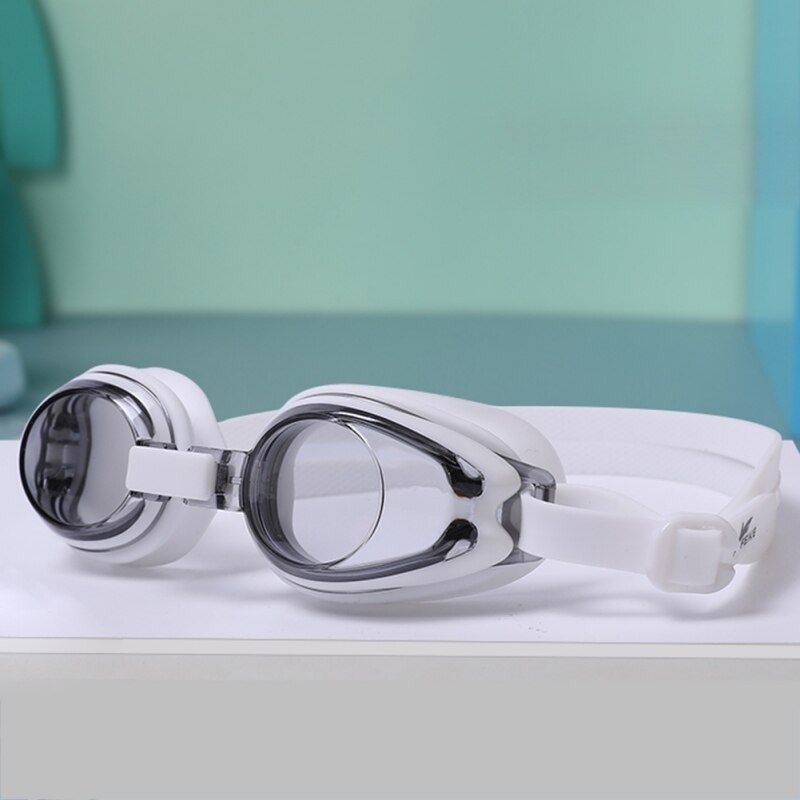 Kinderen Zwemmen Goggle Kids Anti-Fog Uv Protect Kinderen Waterdichte Siliconen Gespiegeld Swim Eyewear Verstelbare Bril