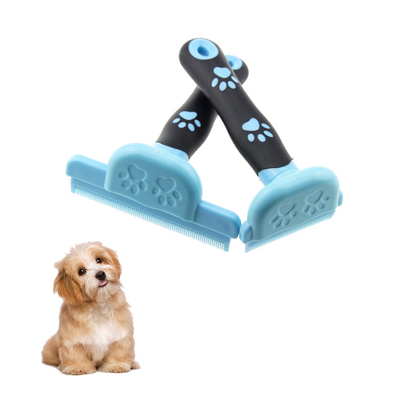 Pet Hair Deshedding Comb Pet Dog Cat Brush Grooming Tool Hair Removal Joneting Comb For Dogs Cats Furmins