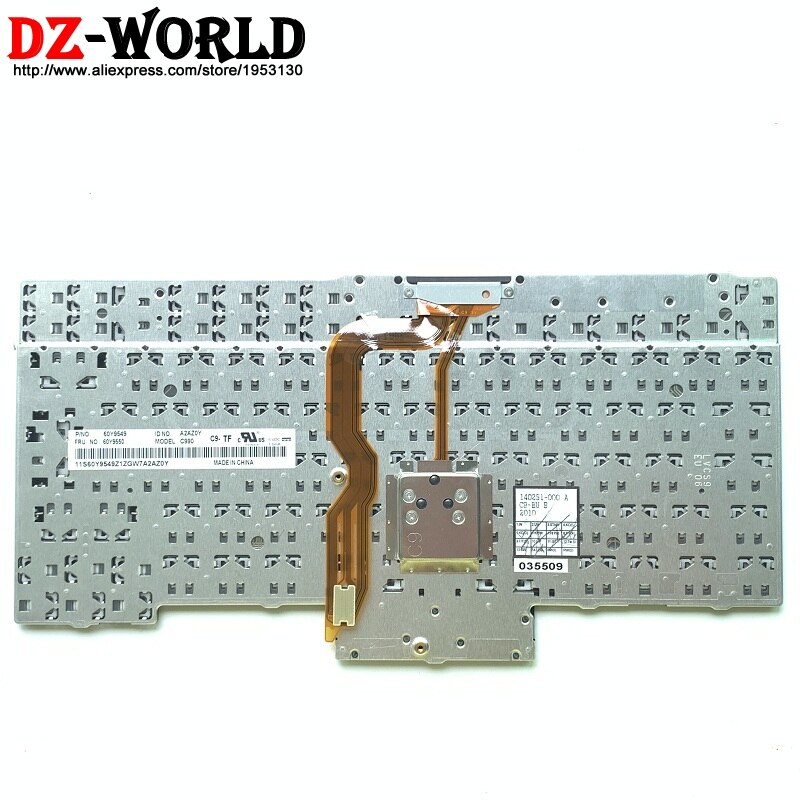 Original TUF Turkish Keyboard for Lenovo Thinkpad T410 T420 T410S T420S X220 X220i T510 i T520 W510 W520 Teclado 60Y9550