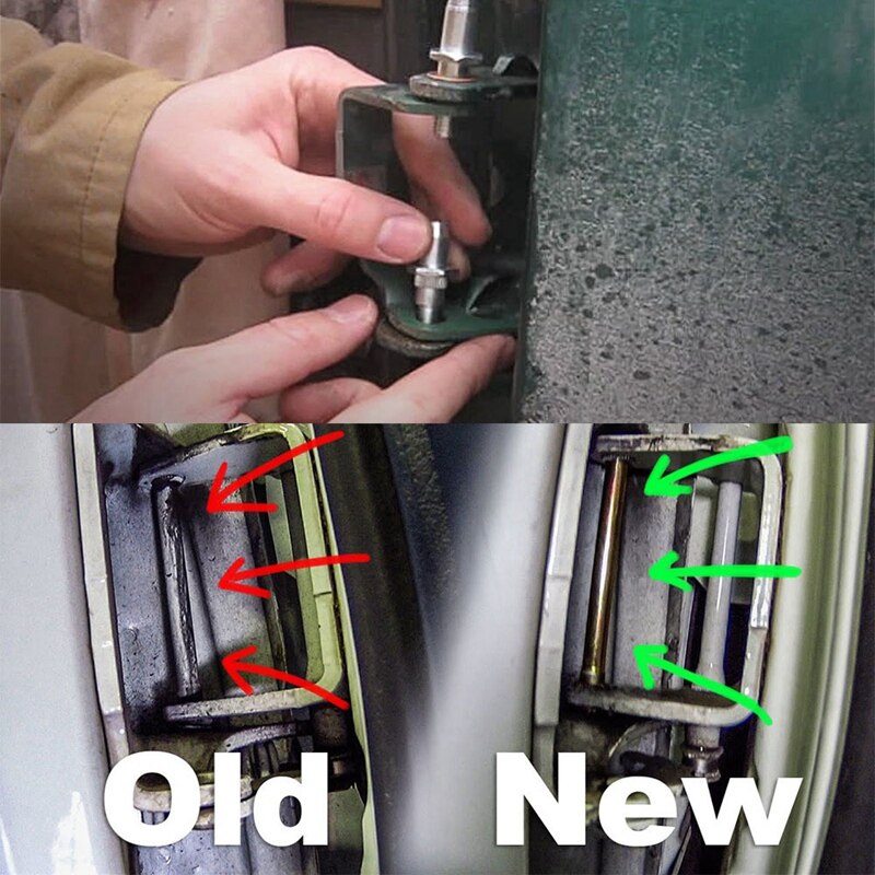 Door Hinge Roller Pin Door Hinge Pin and Bushing Repair Kits (4 Pins 2 Door) for Chevy GMC Fullsize Truck SUV 1988-2002