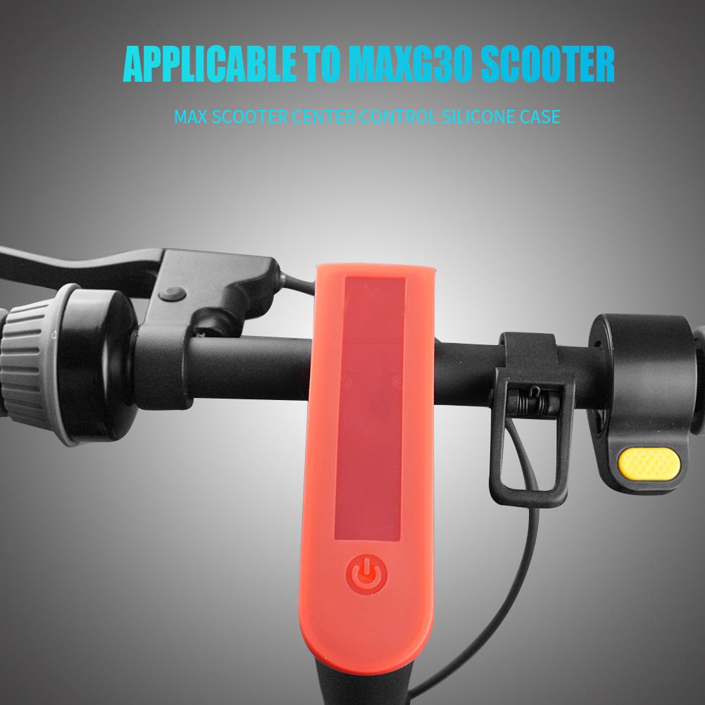 Ninebot max g30 scooter elétrico painel de controle central capa silicone à prova dscratágua scratchproof caso protetor acessórios