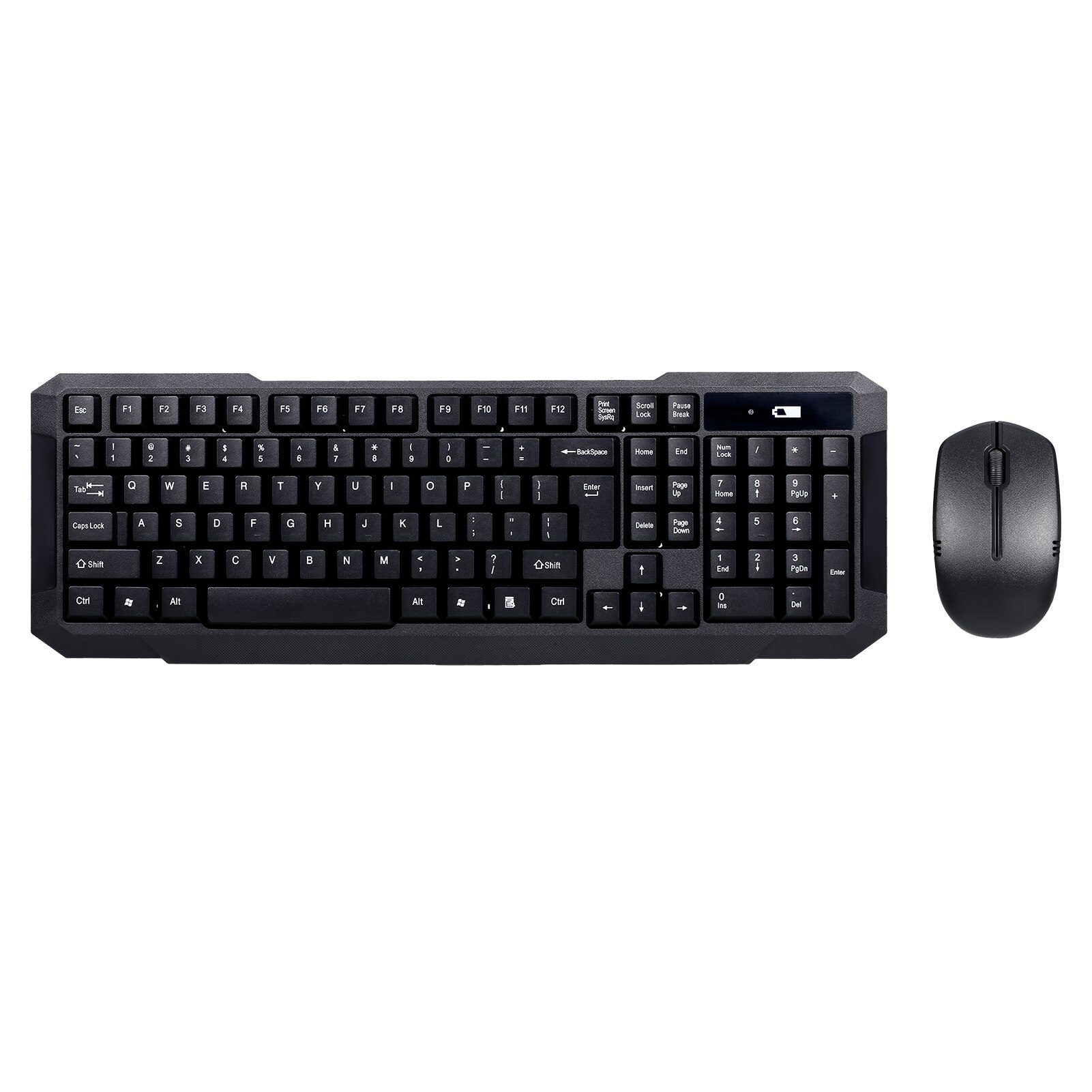2.4G Wireless Keyboard and Optical Mouse Combo Wireless Silent Keyboard 2.4G Optical Mouse Gaming Mouse Keyboard for Home Office