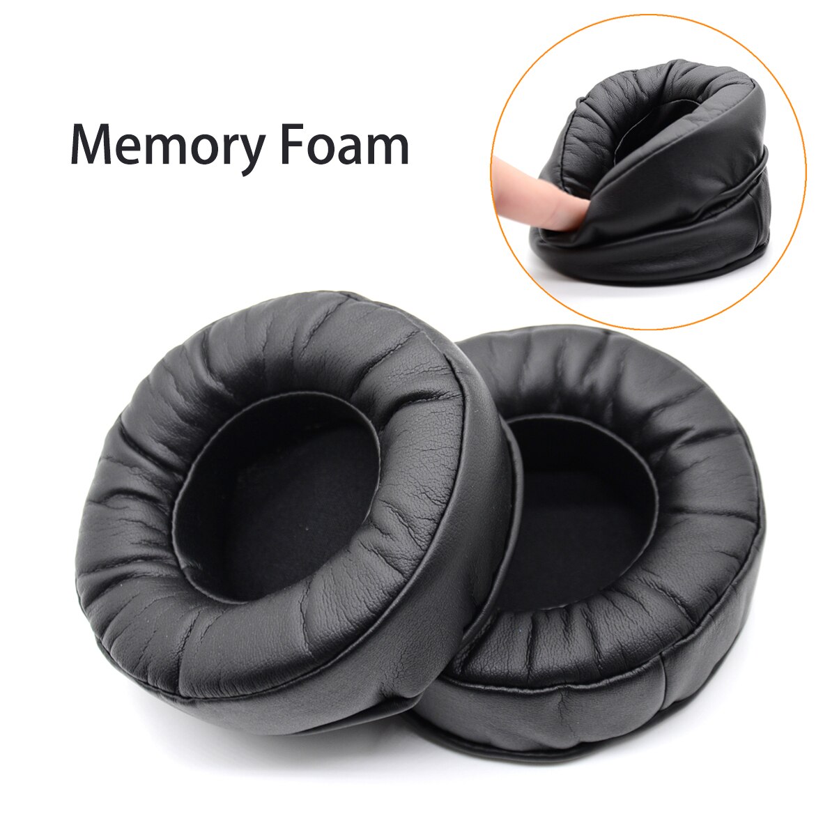 Vervanging Oorkussens Oordopjes Cover Oorbeschermer Kussen Voor Pioneer HDJ1000 HDJ1500 HDJ2000 Hdj 2000 1500 Dj Hoofdtelefoon Kussen Cups: LVORY