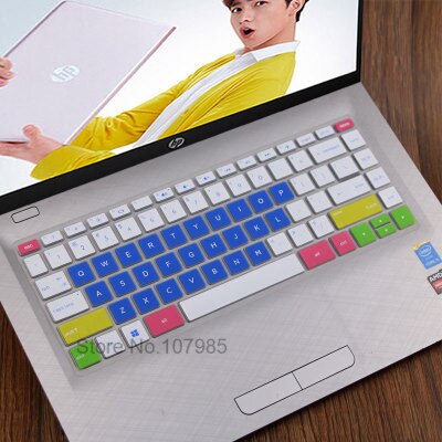 2017 nowy 14 cal Laptop klawiatura pokrywa Protector dla HP pavilion X360 14-BAxxxx / X360 14-BFxxxx serii Notebook skóry: Candyblue