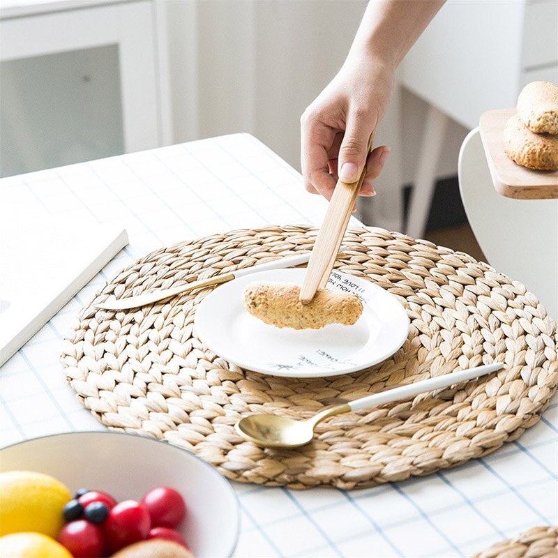 Grille pain bambou pince à thé Bagel thé pinces en bois pain grillé bois Bacon presse-agrumes sucre glace pince à thé 18CM