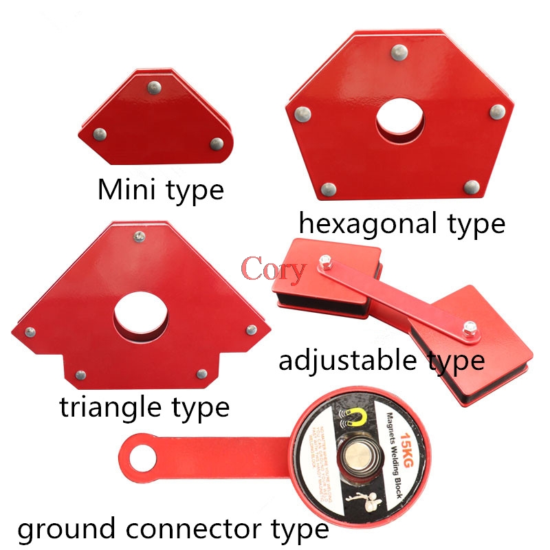 1pc Welding positioner Multiple angles fixed at right angles Welding Magnetic 45 90 135 Magnet welding Tool mini type 5kg CZYC