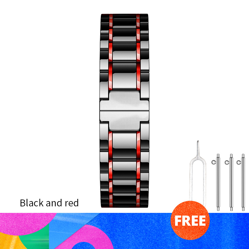 20mm 22mm Keramik Armbinde Für huawei Uhr 2/GT 2/honor uhr magie Für Samsung Getriebe S3 Grenze/klassisch Ersatz Gurt