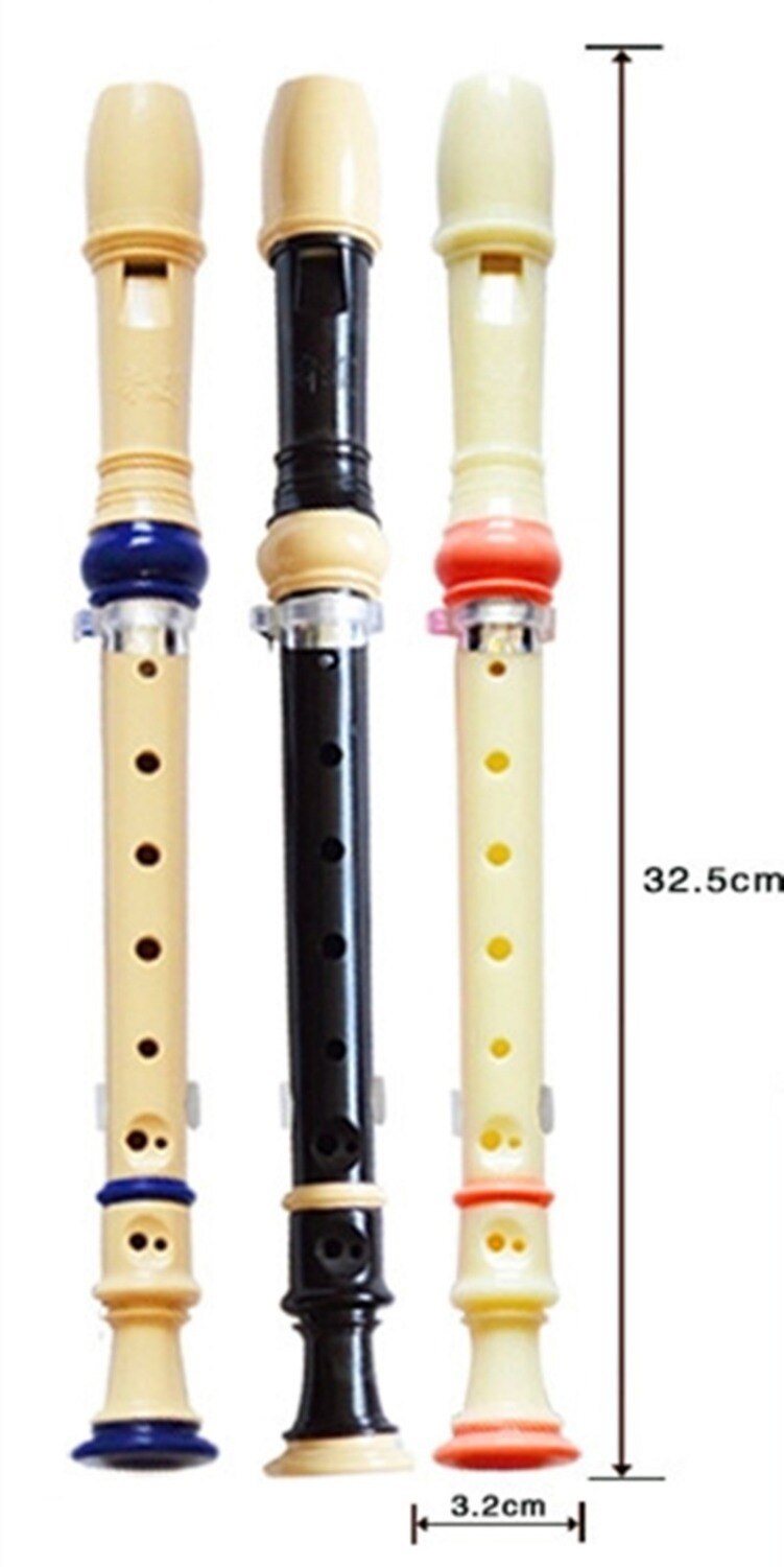 Chinese Recorder gaita 6/8 hole Soprano Germanic vertical flute C Key Music Instruments Clarinet flauta dulce funda flauta dulc