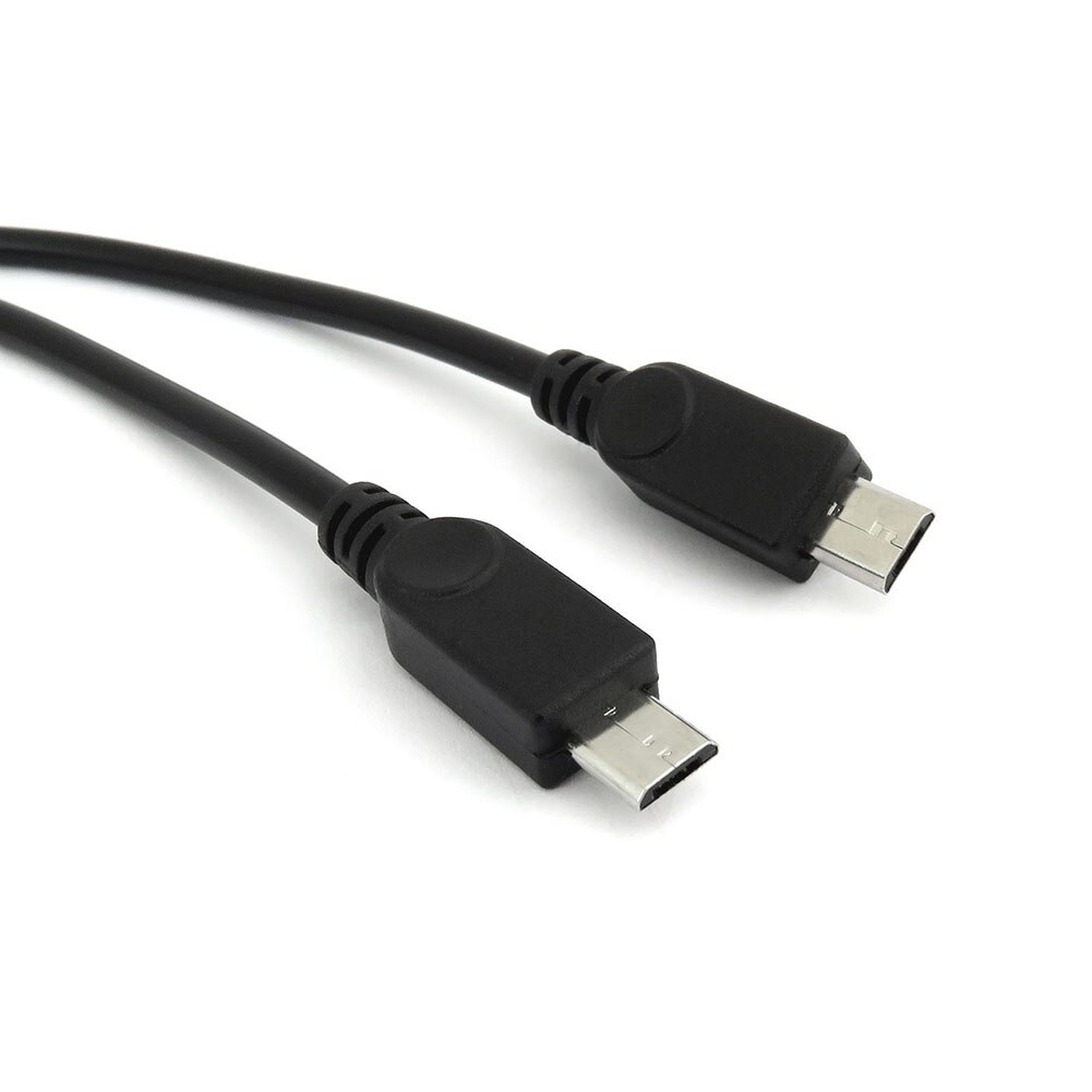 Usb 2.0 Type A Male Naar Male Dual Micro Usb Y Splitter Opladen Datakabel Hi 888