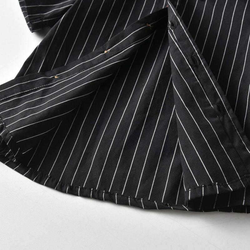Summer Toddler Boy Shirts Striped Blouse Shirt Casual Boy Shirts For Children Turn-down Collar Blouse Fille Baby Boy Clothes