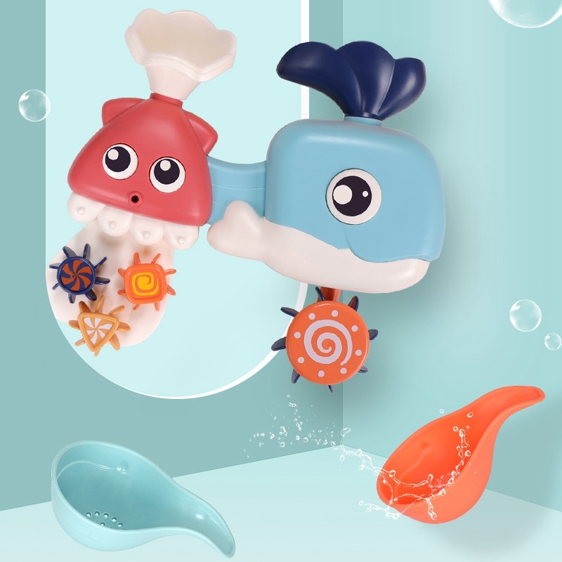 Kinderen Bad Water Whale Turn Speelgoed Douche Douche Baby Kinderen Spelen Water Speelgoed