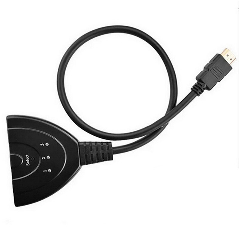 Maikou-interruptor HDMI 3x1, 3 en 1, 1080P, Hub HD