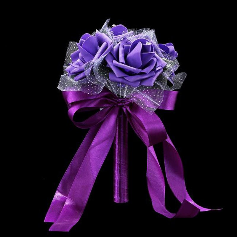 Wedding Favors Bridal Bouquet Artificial Wedding flower girl artificial flower: 02