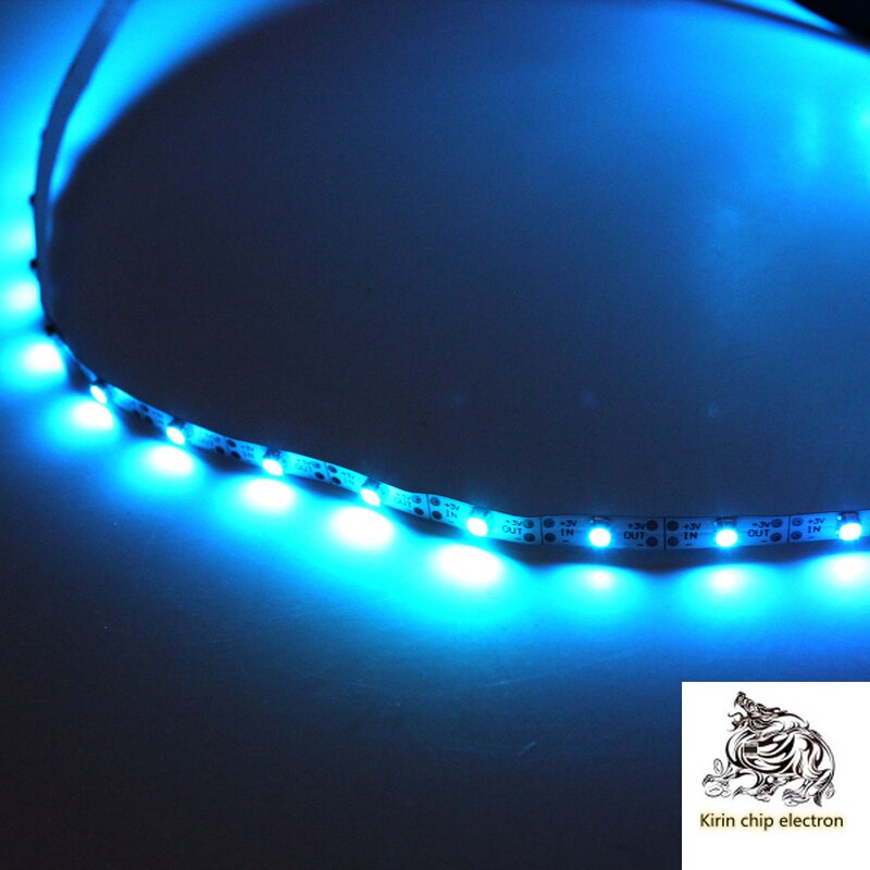 1pcs/lot 3V patch LED strip lamp bead 5mm 60 lamp model LED diy lamp bar 1m