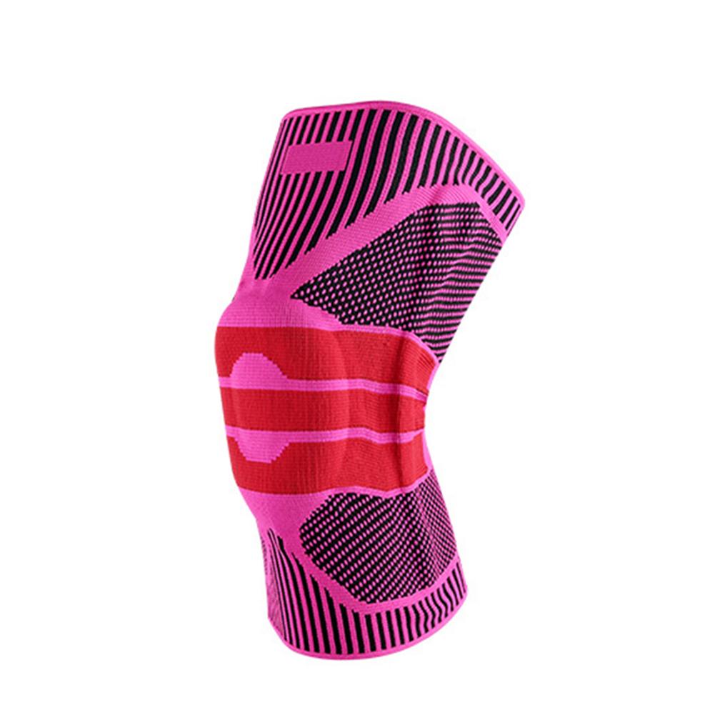 Rodilleras deportivas anticolisión, transpirable y ergonómico, cómodo, protector, accesorio de Fitness: Rojo