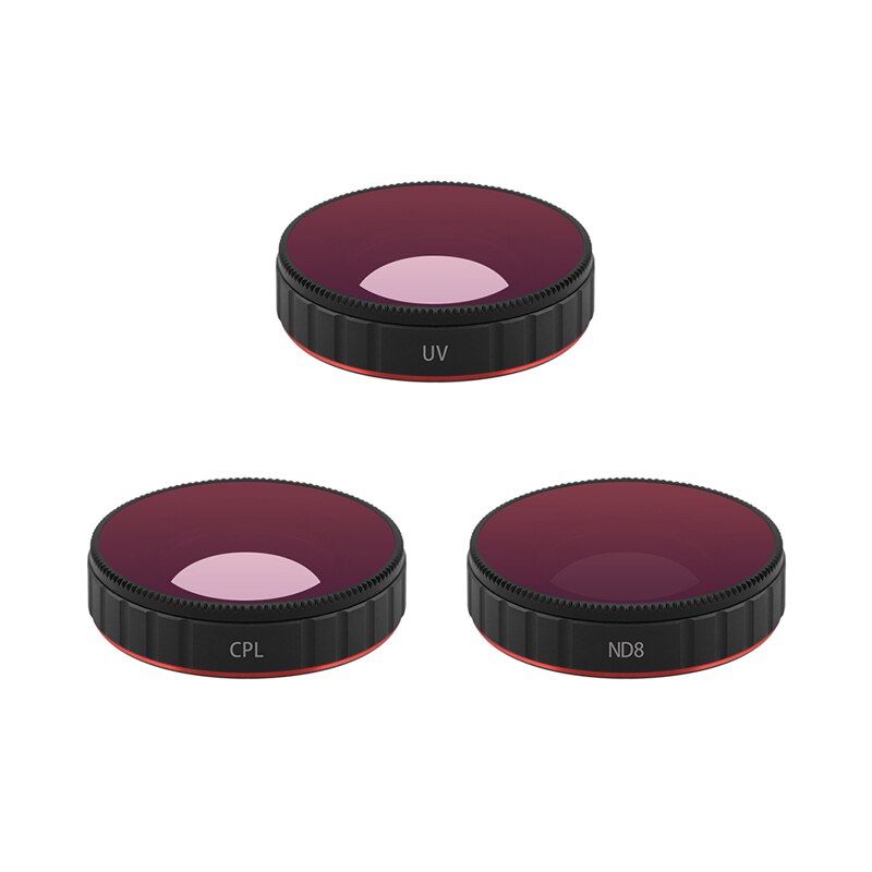 Lens Filter for DJI OSMO Action CPL UV ND 4 8 16 32 ND4-PL ND8-PL ND16-PL ND32-PL Filters Set Action Camera Accessories: UV CPL ND8