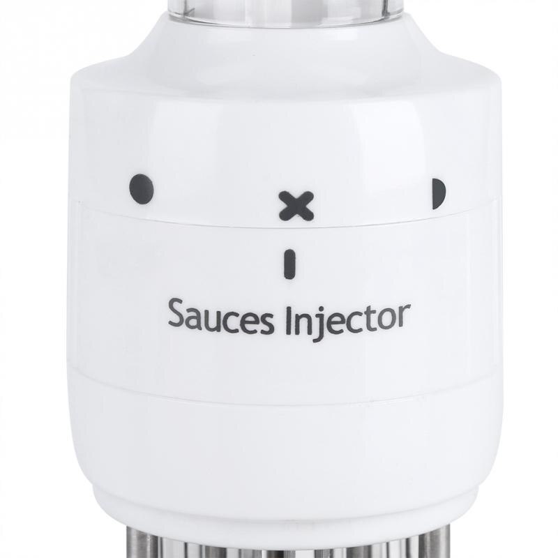 Top Stainless Steel Meat Marinade Tenderizer Needle Steaks Flavor Cook Kitchen Tool