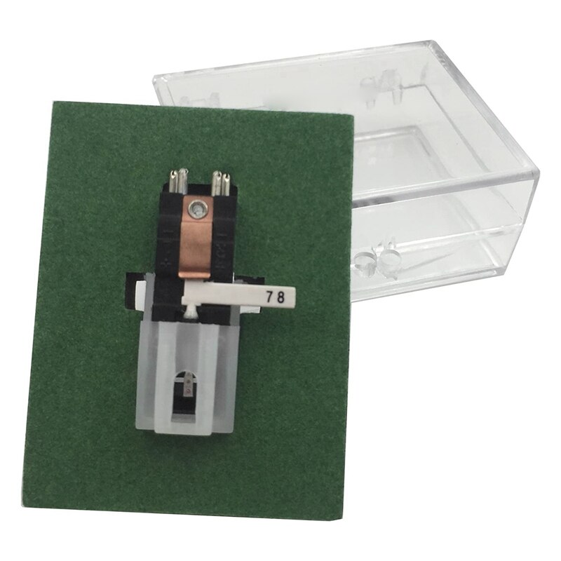 Ruby and Sapphire Dual Needle Stereo Stylus Turntable Cartridge Pickup Accessory for Record Player,Magnetic,Phonograph