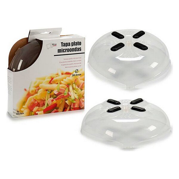 Couvercle micro-ondes avec Valve en plastique (28,5x8x28,5 cm)