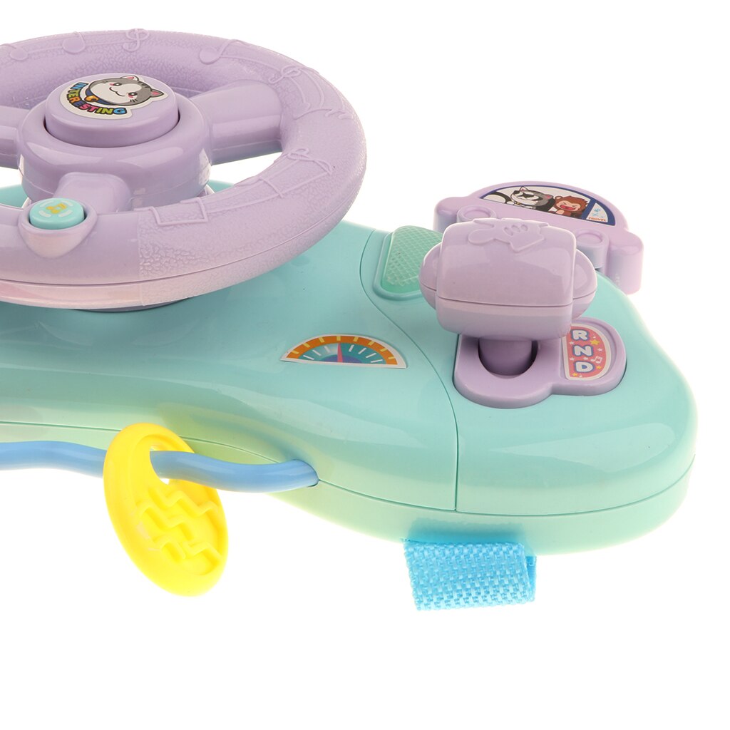 Speelgoed Elektronische Stuurwiel Voor Baby Baby W/ Musical & Licht Driver Game