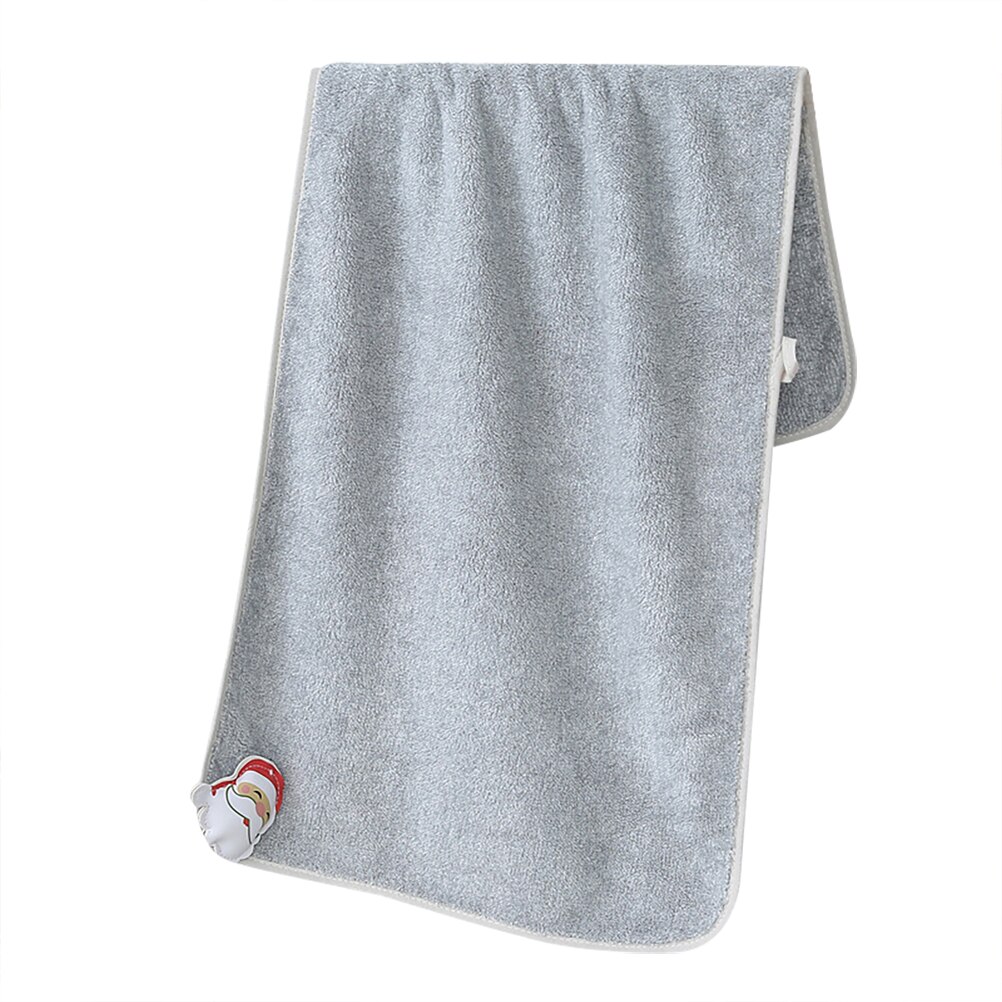 34*75cm noël essuie-mains serviette de noël brodé arbre bonhomme de neige père noël serviette cuisine essuie-mains #20: A