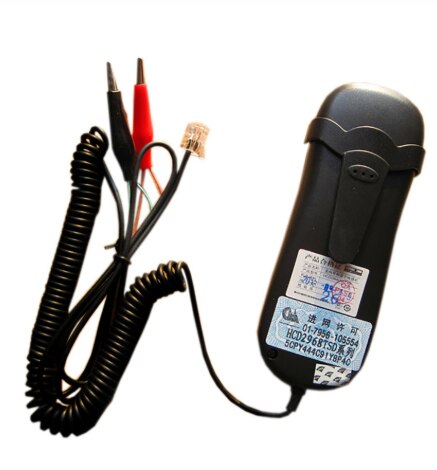 Caller ID phone line check phone telecommunication engineering test phone big button Corded Telephone Landline with Caller Flash