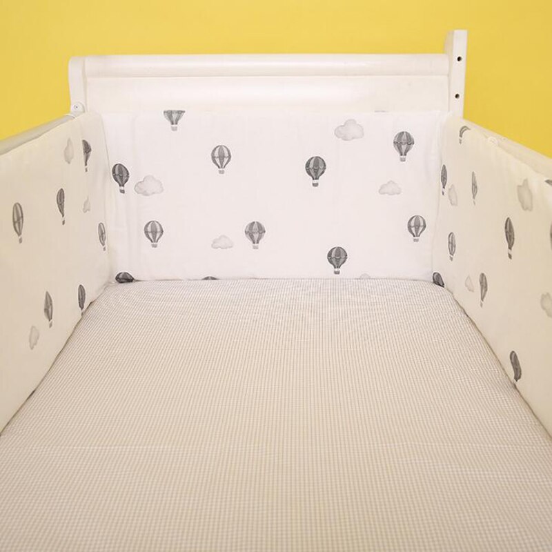 Pasgeborenen Baby Bed Bumpers Cot Wieg Rond Kussen Veiligheid Protector Kinderen Bed Kussens Beddengoed BWZ007: B