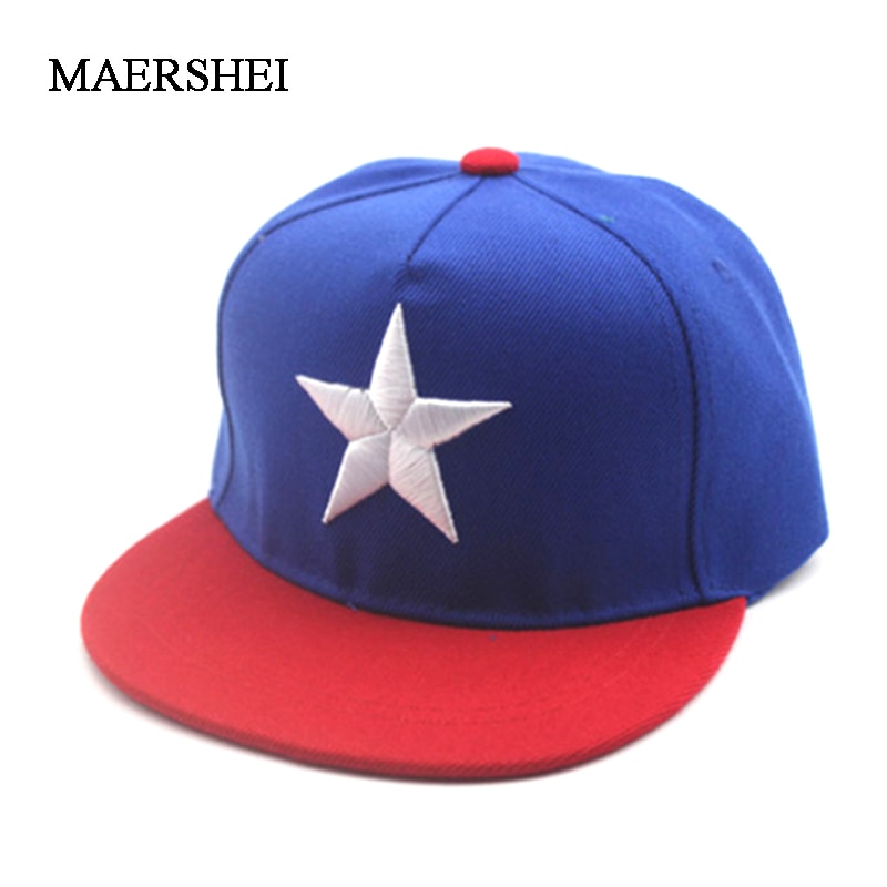 MAERSHEI Children's Big Five Baseball Hat kids caps boy outdoor street dance cap