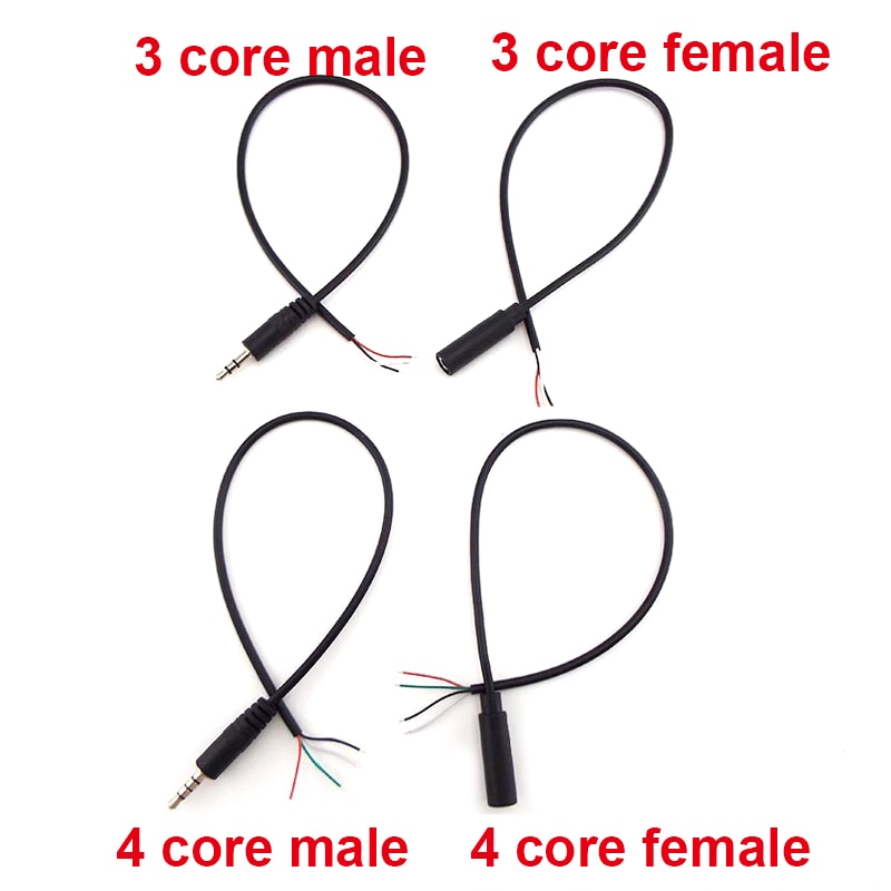 Connecteur Micro USB 2.0 Type C, 5 Types de fils, alimentation électrique, câble d&#39;extension, chargeur mâle vers femelle, ligne de données à 2 broches et 4 broches