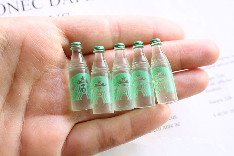 5/10PCS Resin Cup Charms Clay Filling Accessory Beads Supplies For DIY Craft Decoration