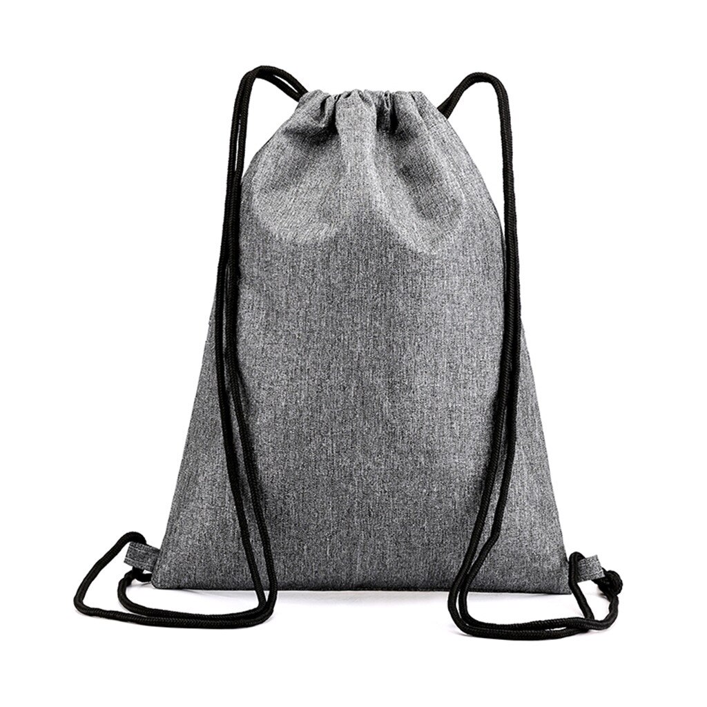 unisex Wasserdichte Reißverschluss Bündel Seil Rucksack Frauen Männer Schnur Reise Sport Rucksack Oxford Schule Einkaufstasche Bolsa Feminina35