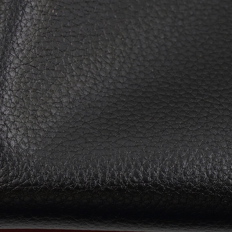 Microfiber Leer Milieuvriendelijke Litchi Grain Pu Leer Voor Diy Meubels Lederen Art Materiaal Handgemaakte Zitkussen Levert