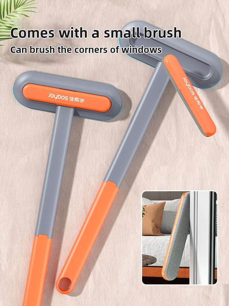 Joybos Fenster Pinsel Artefakt Multi-funktion Glas Wischen Fenster Wischer Hause Reinigung Werkzeug Doppelseitige Glas Wischer Haustier haar Pinsel
