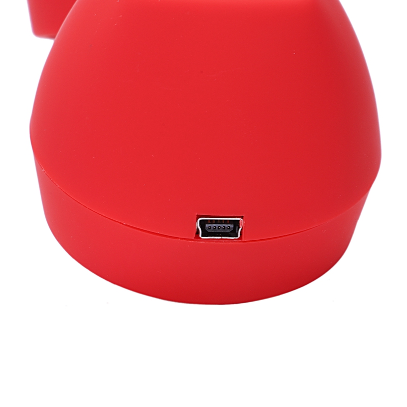 Bluetooth-mikrofon-kopfhörer rot retro-telefonhörer mikrofon lautsprecher telefonanrufempfänger-rot