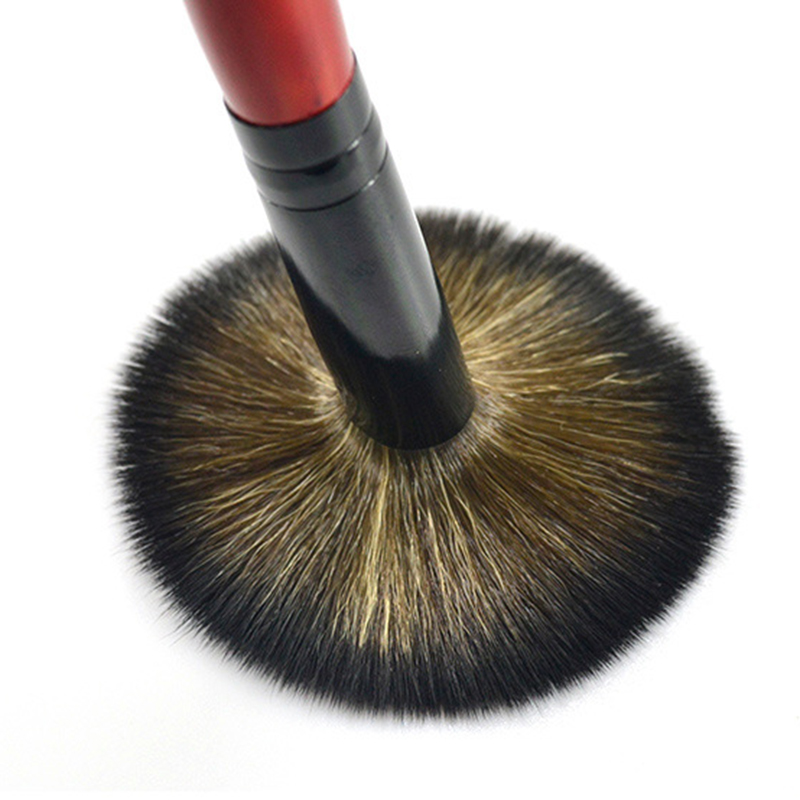 RORASA 1pc Schönheit Frauen Pulver Pinsel Einzel Weiche Gesicht Kosmetik machen-hoch Pinsel Große verlieren bilden Machen hoch freies