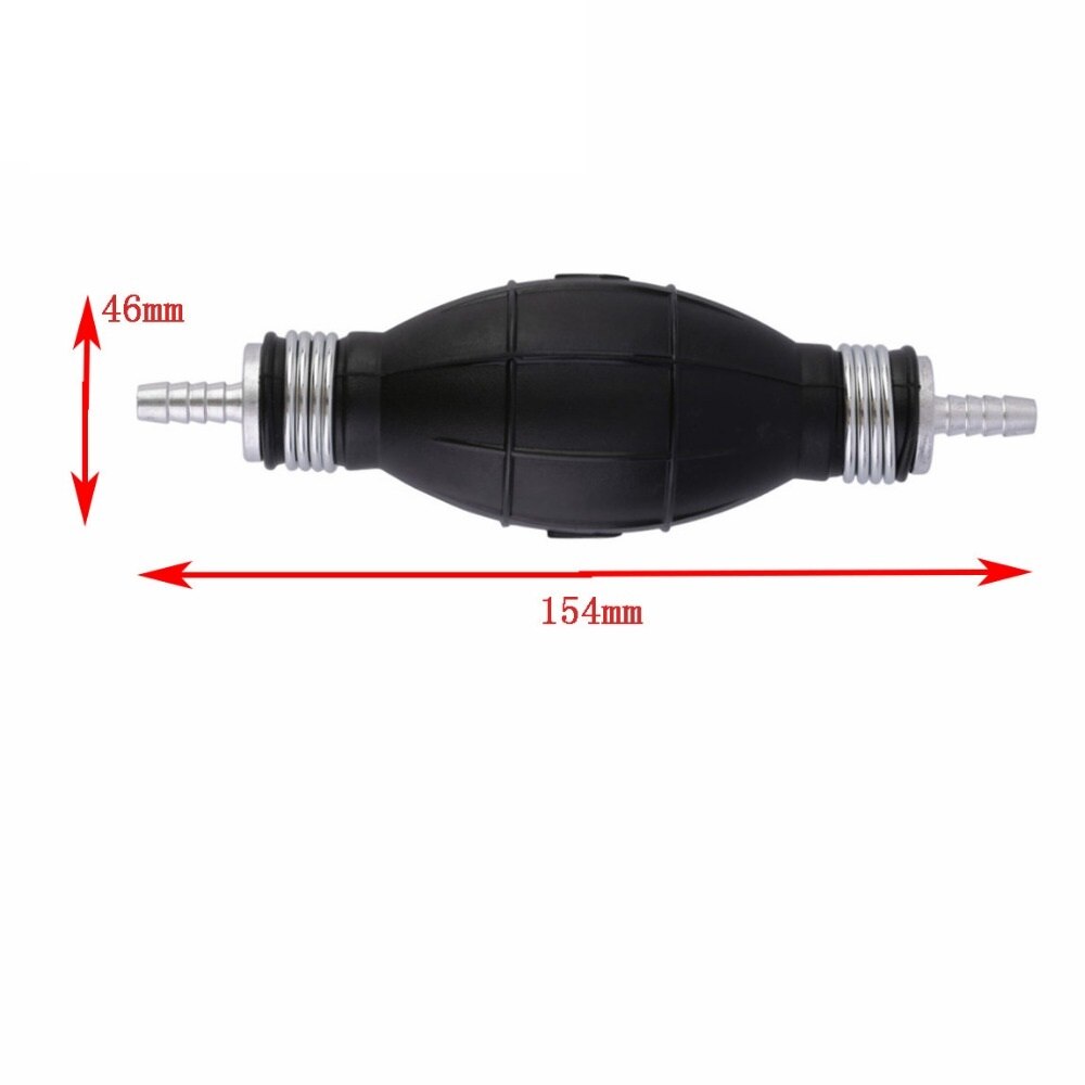 6MM 8MM 10MM 12MM Rubber And Aluminum Fuel Line Pump Primer Bulb Hand Primer Gas Petrol Pumps For Cars Ship Boat Marine