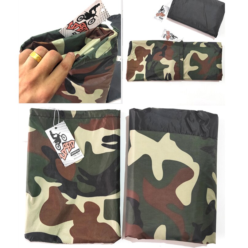 Motorhoes Fiets Alle Seizoen Waterdicht Stofdicht UV Beschermende Outdoor Moto Scooter Motor Regenhoes M-4XL