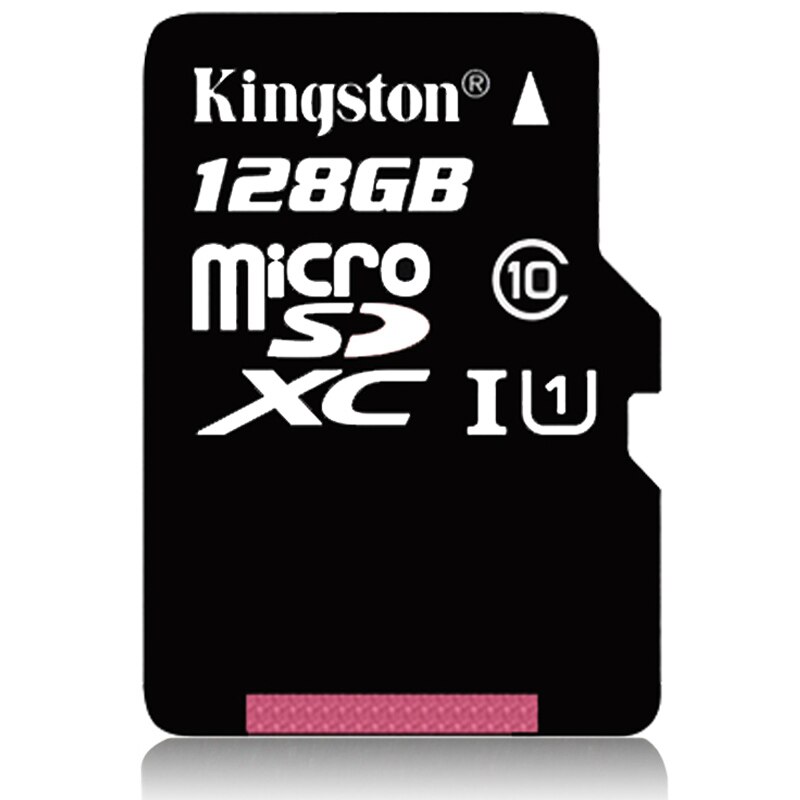 100% Original Kingston micro sd 128gb 64gb memory card 16 cartao de memoria sdhc 32gb class 10 cartes with Adapter: K-TF-128G-C10