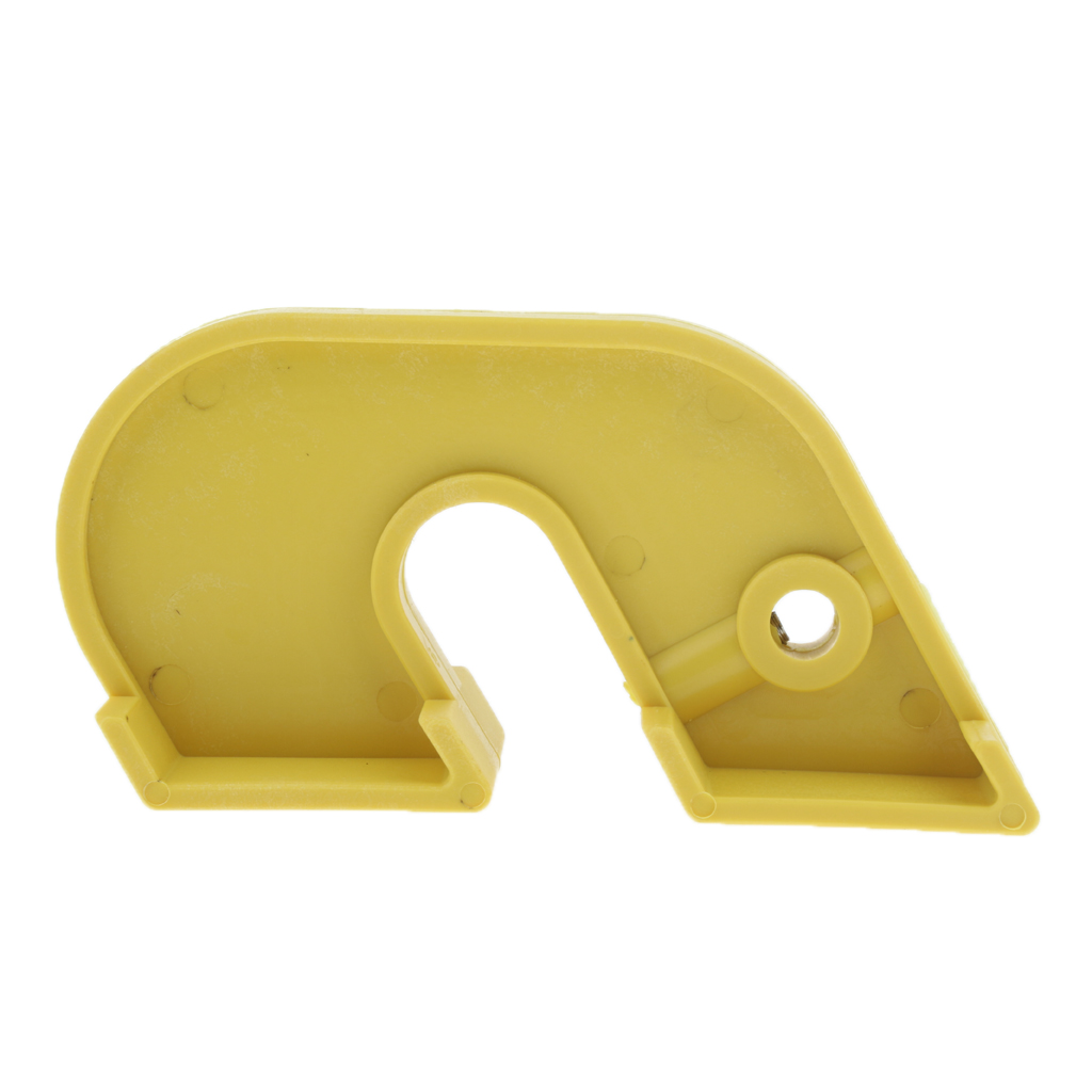 Low price Nylon Circuit Breaker Lockout Devices MCB Lockout Safety Lock Yellow Color