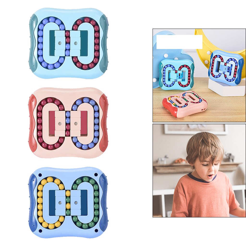 Bean Vingertop Cube Voor Volwassenen Kids Decompressie Educatief Speelgoed