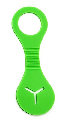Pvc hund bajspåse hållare husdjur hund bil bajshållare hållbar hund dragrep fördelare hundar koppel dispenser rengöringsmateriel: Grön
