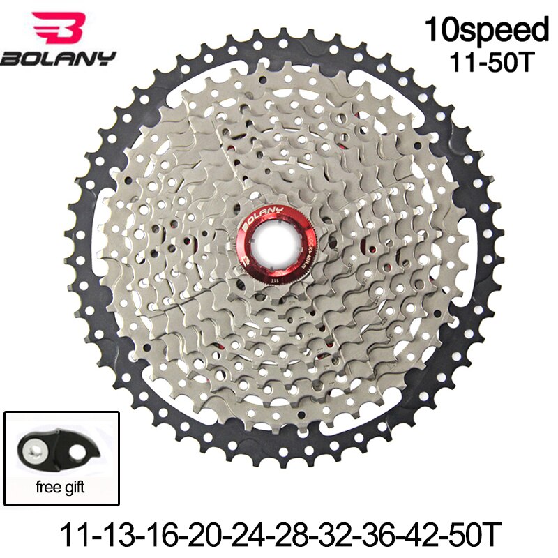 BOLANY Bicycle Cassette Wide Ratio 8/9/10/11/12SMTB Freewheel 32/36/40/42/46/50/52T Mountain Bike Sprocket for Shimano Sram: CSM1050
