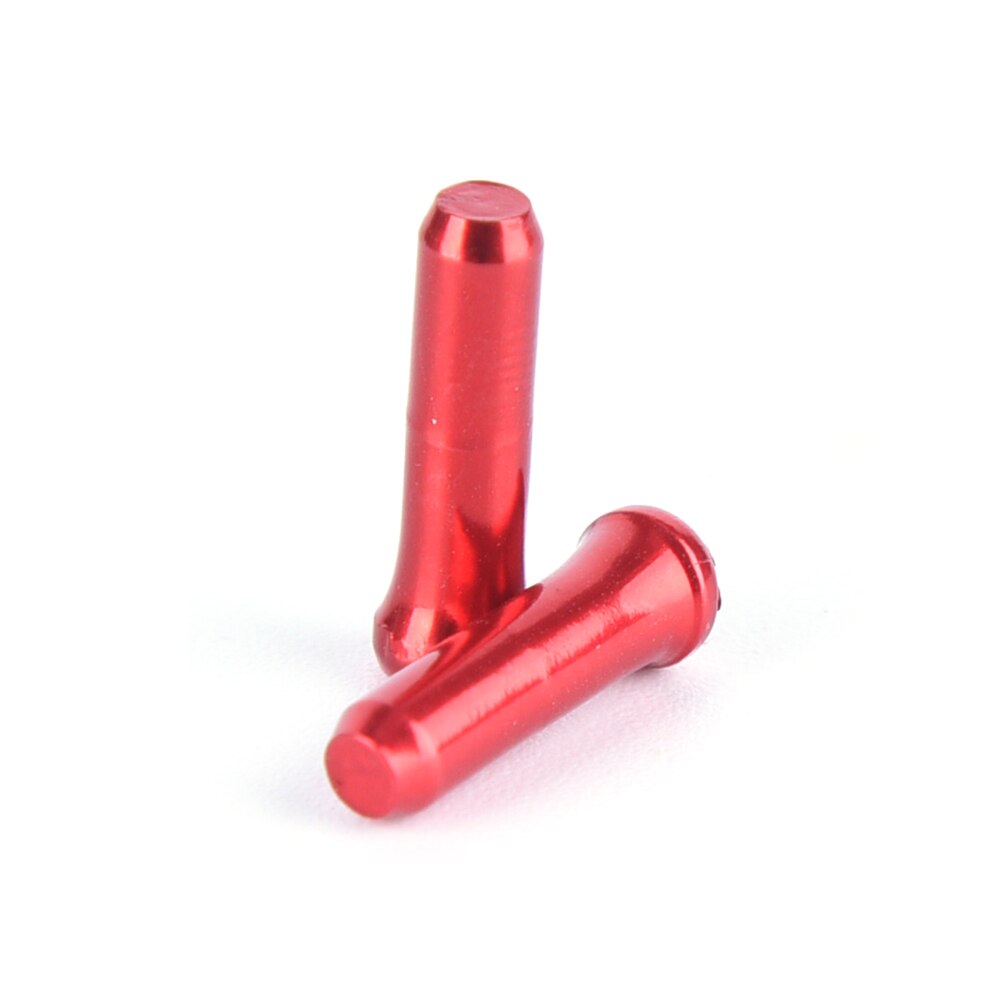 30 Pcs/lot Bicycle Derailleur Shift Cable End Caps MTB Mountain Road Bike Cycling Bicycle Aluminum Brake Cable Tips Crimps